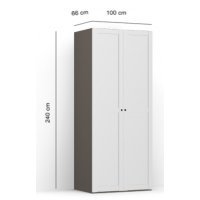DULAP LEX 100-240-66 B GRI/BI/R